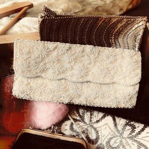 🌼Vintage Beaded Purse